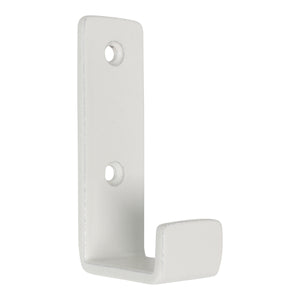 Single Hook IR8400 Modern Industrial flat-bar Wall Hook, Antique Brass