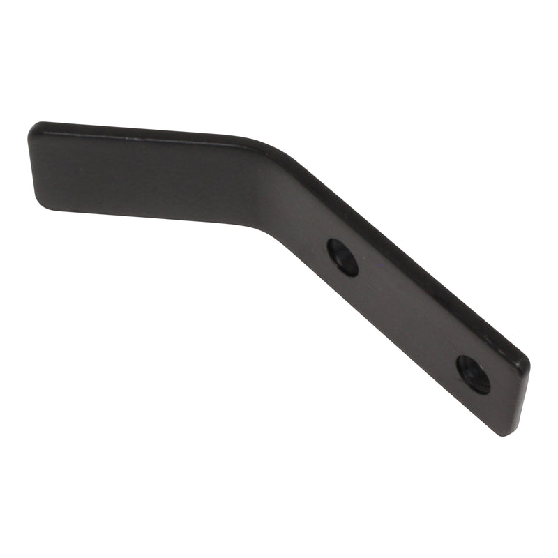 Angled Hook IR8401 Modern Industrial flat-bar Wall Hook, Antique Brass