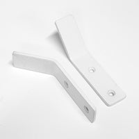 Angled Hook IR8401 Modern Industrial flat-bar Wall Hook, Antique Brass