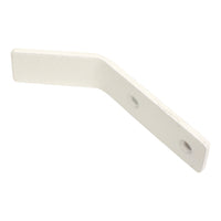 Angled Hook IR8401 Modern Industrial flat-bar Wall Hook, Antique Brass