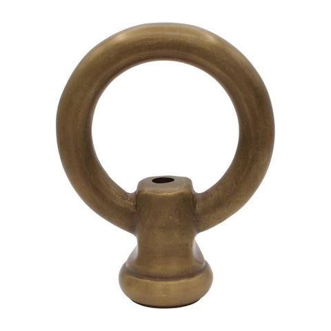 Loop BR01] Brass Traditional Simple Round Brass Loop