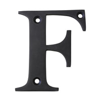 Letter BR2350 Modern, Serif House Letter, Oil Bronzed Black
