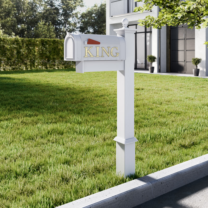 Letter BR2350 Modern, Serif House Letter, Brushed Chrome