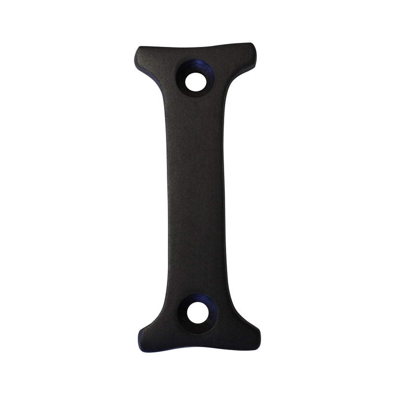 Letter BR2351 Modern, Serif House Letter, Oil Bronzed Black