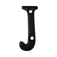 Letter BR2351 Modern, Serif House Letter, Oil Bronzed Black