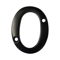Letter BR2351 Modern, Serif House Letter, Oil Bronzed Black