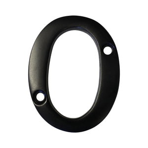 Letter BR2351 Modern, Serif House Letter, Oil Bronzed Black