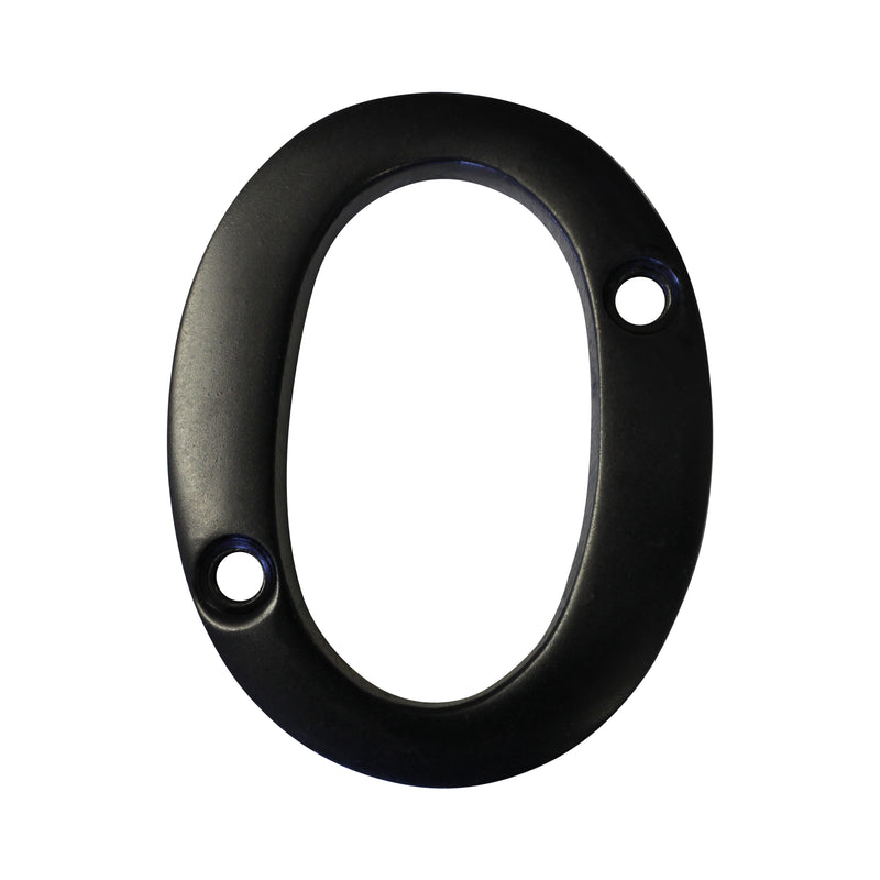 Letter BR2351 Modern, Serif House Letter, Oil Bronzed Black