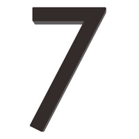 Number AC101 Modern, Floating House Number, Black