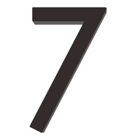 Number AC101 Modern, Floating House Number, Black