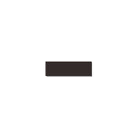 Number AC101 Modern, Large, Floating House Number, Black