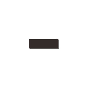 Number AC101 Modern, Large, Floating House Number, Black