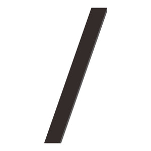 Number AC101 Modern, Large, Floating House Number, Black
