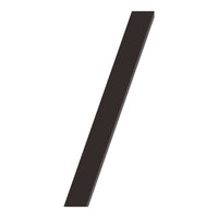 Number AC101 Modern, Small, Floating House Number, Black