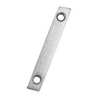 Number BR235 Modern, Small, Serif House Number, Brushed Chrome
