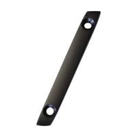 Number BR235 Modern, Small, Serif House Number, Oil Bronzed Black