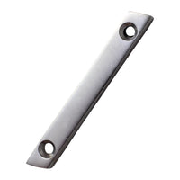 Number BR235 Modern, Small, Serif House Number, Satin Chrome