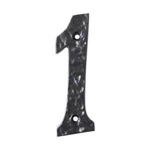 Number IR570 Vintage, Farmhouse, Serif House Number, Black