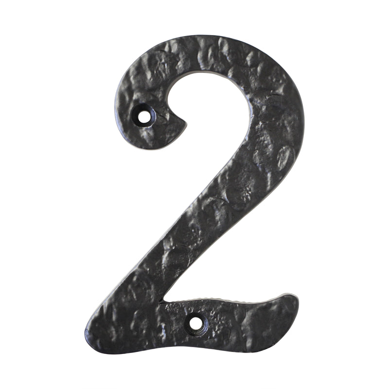 Number IR570 Vintage, Farmhouse, Serif House Number, Black