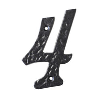 Number IR570 Vintage, Farmhouse, Serif House Number, Black