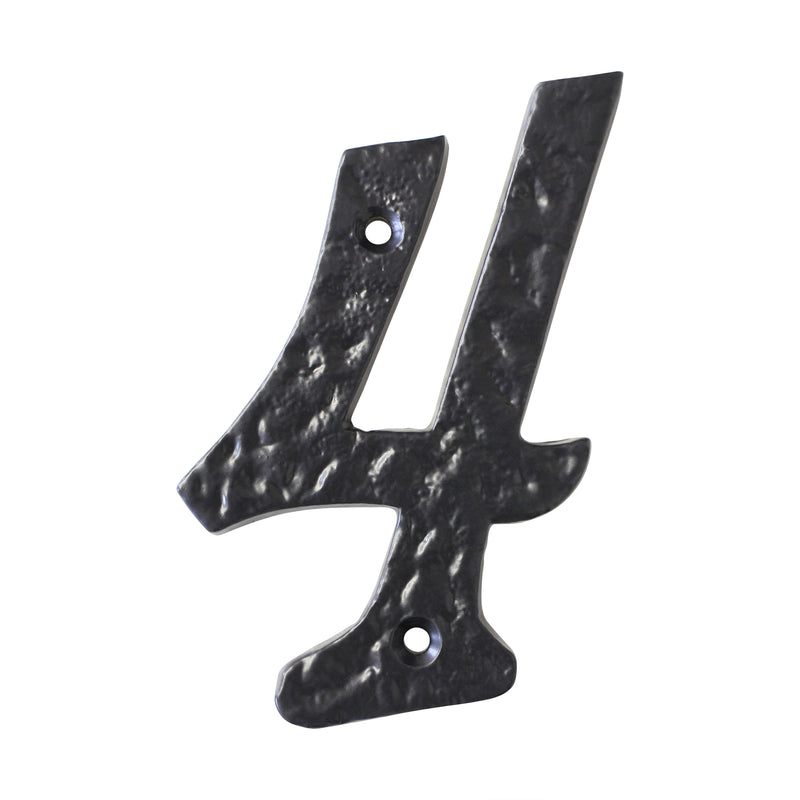 Number IR570 Vintage, Farmhouse, Serif House Number, Black