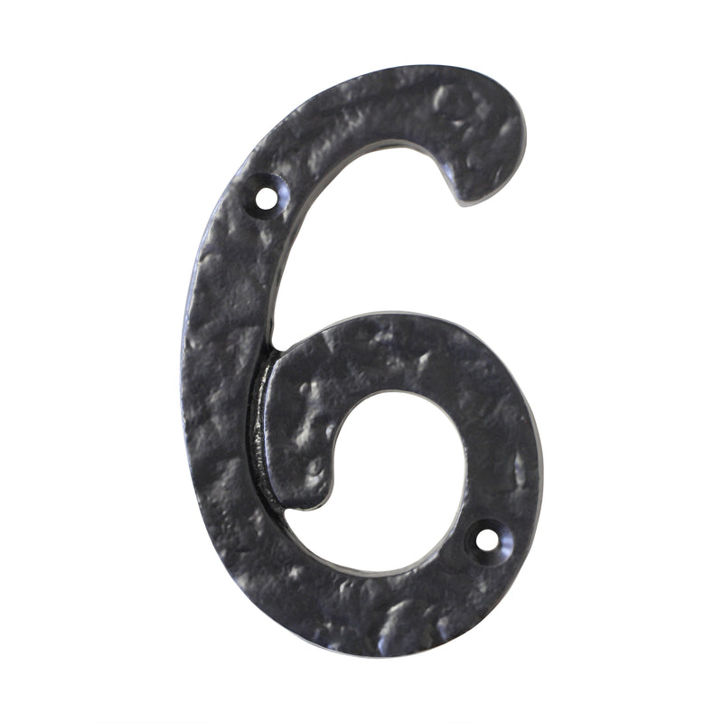 Number IR570 Vintage, Farmhouse, Serif House Number, Black