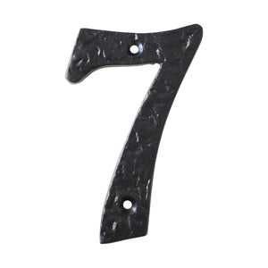 Number IR570 Vintage, Farmhouse, Serif House Number, Black