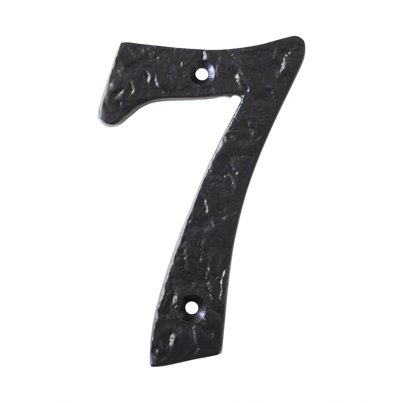 Number IR570 Vintage, Farmhouse, Serif House Number, Black