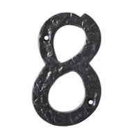 Number IR570 Vintage, Farmhouse, Serif House Number, Black