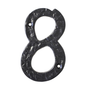 Number IR570 Vintage, Farmhouse, Serif House Number, Black