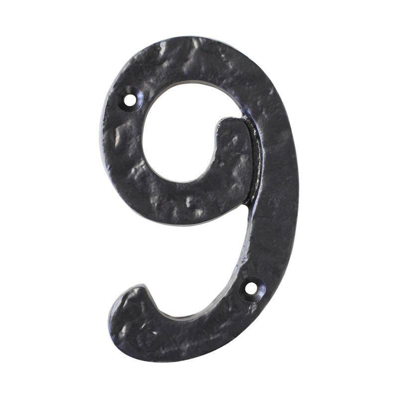 Number IR570 Vintage, Farmhouse, Serif House Number, Black