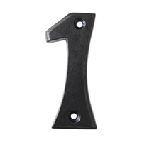Number IR750 Vintage, Farmhouse, Serif House Number, Black