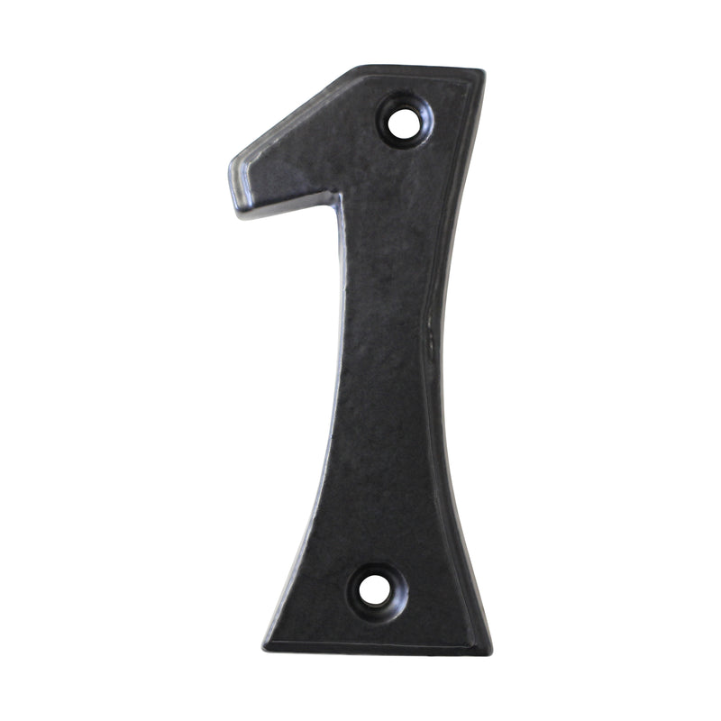 Number IR750 Vintage, Farmhouse, Serif House Number, Black