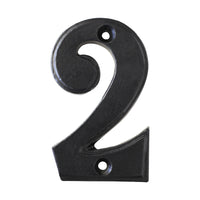 Number IR750 Vintage, Farmhouse, Serif House Number, Black