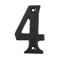 Number IR750 Vintage, Farmhouse, Serif House Number, Black