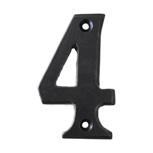 Number IR750 Vintage, Farmhouse, Serif House Number, Black