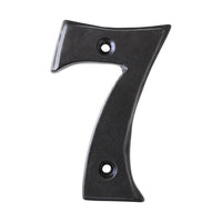 Number IR750 Vintage, Farmhouse, Serif House Number, Black