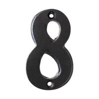 Number IR750 Vintage, Farmhouse, Serif House Number, Black