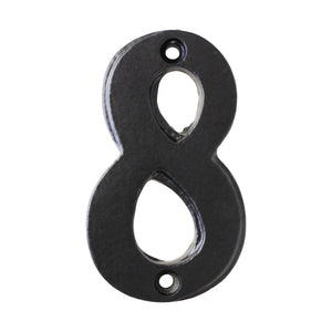 Number IR750 Vintage, Farmhouse, Serif House Number, Black