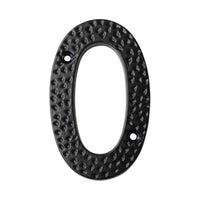 Number IR831 Modern, Country, Serif House Number, Black