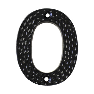 Number IR831 Modern, Farmhouse, Serif House Number, Black