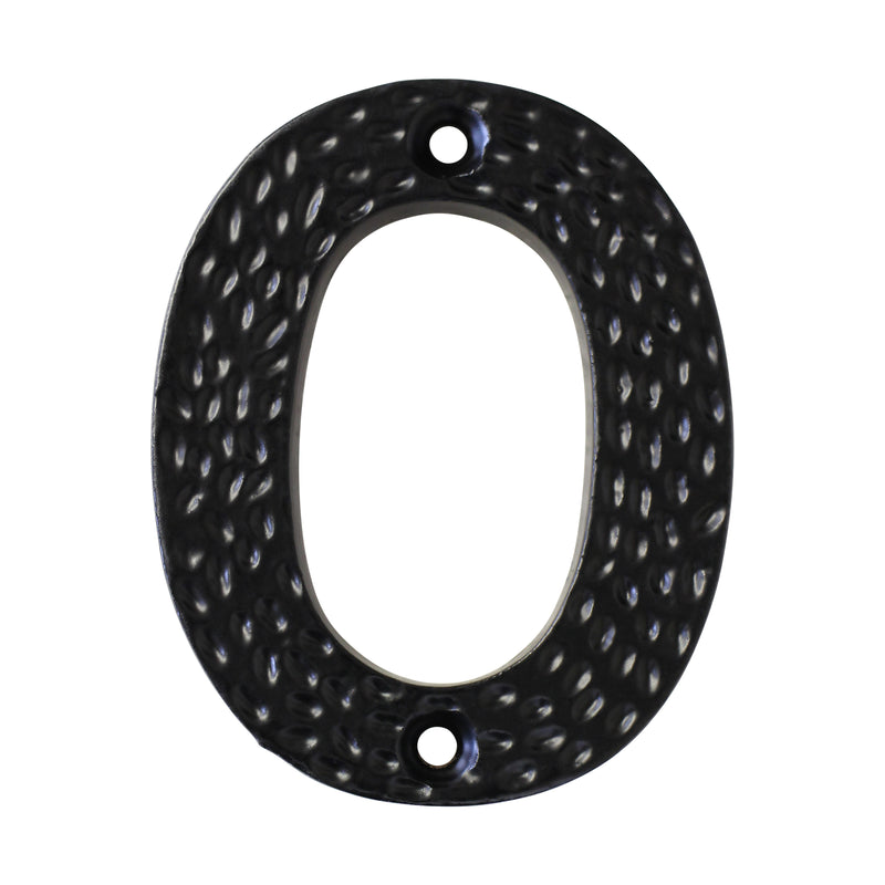 Number IR831 Modern, Farmhouse, Serif House Number, Black