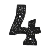 Number IR831 Modern, Farmhouse, Serif House Number, Black