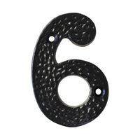 Number IR831 Modern, Farmhouse, Serif House Number, Black