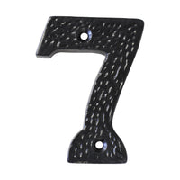 Number IR831 Modern, Farmhouse, Serif House Number, Black