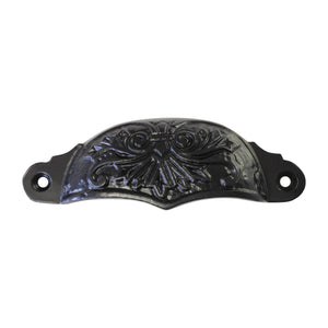 Pull IR8350 Vintage Spanish Cup Pull, Antique Brass