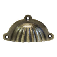 Pull IR8357 Vintage Cup Pull, Antique Brass