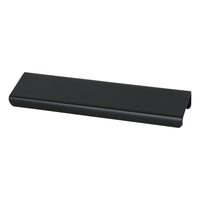 Pull SS161 Modern Industrial Flat Finger Edge Pull, Brushed Gold
