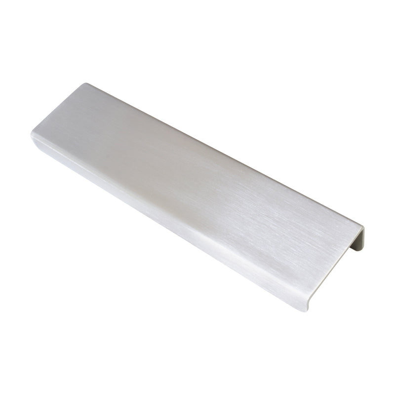 Pull SS161 Modern Industrial Flat Finger Edge Pull, Brushed Gold