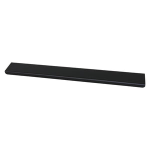 Pull SS161 Modern Industrial Flat Finger Edge Pull, Brushed Gold